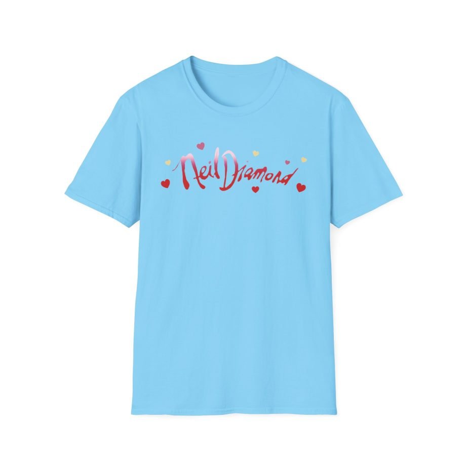 Neil Diamond Logo Heart Unisex Softstyle T-Shirt