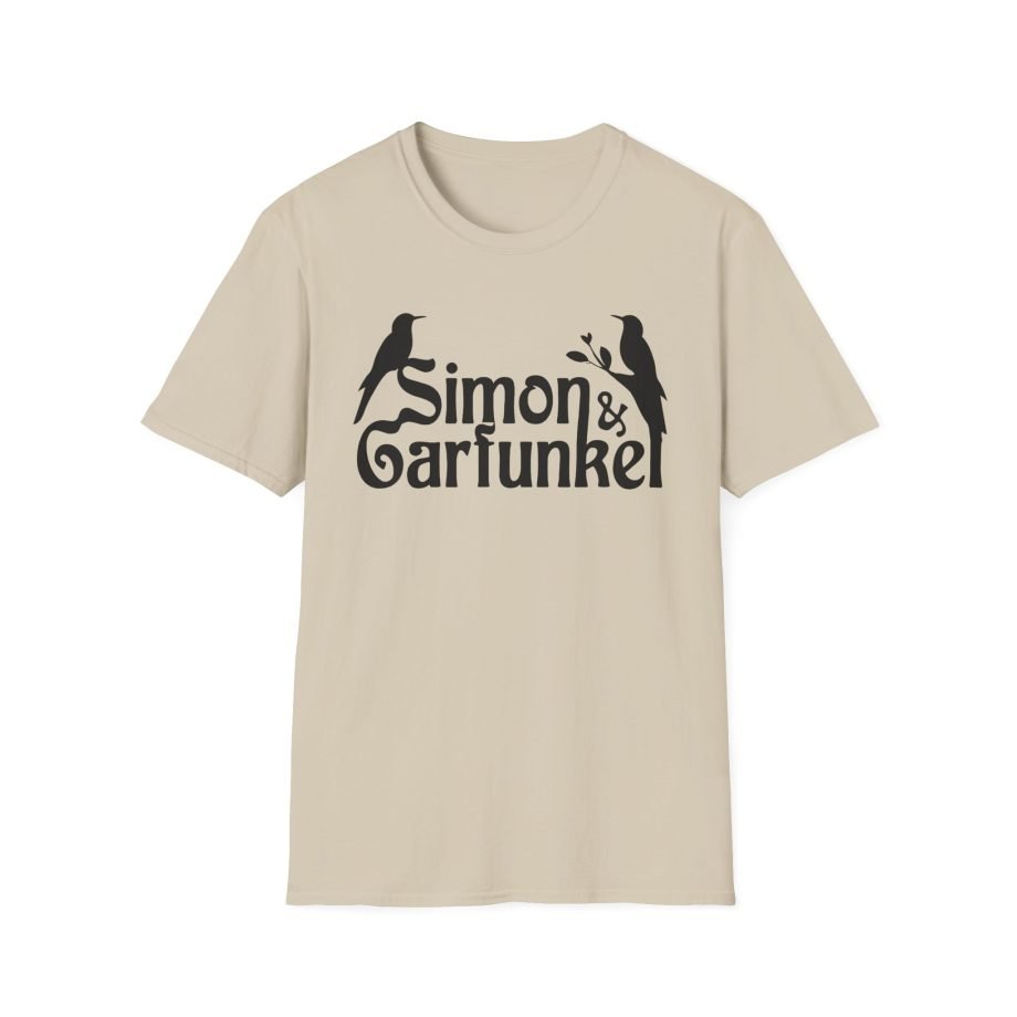 Simon and Garfunkel Birds Unisex Softstyle T-Shirt