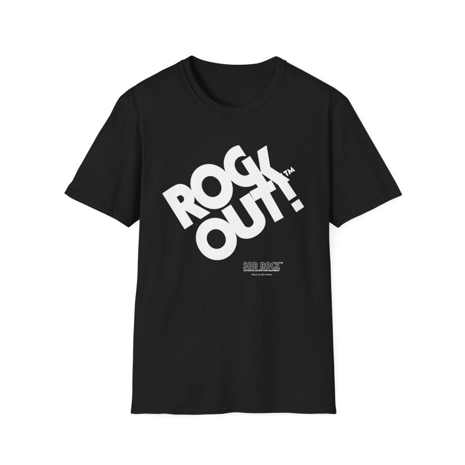 John Mayer Rock Out Unisex Softstyle T-Shirt