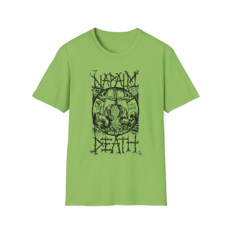 Napalm Death Poverty Unisex Softstyle T-Shirt