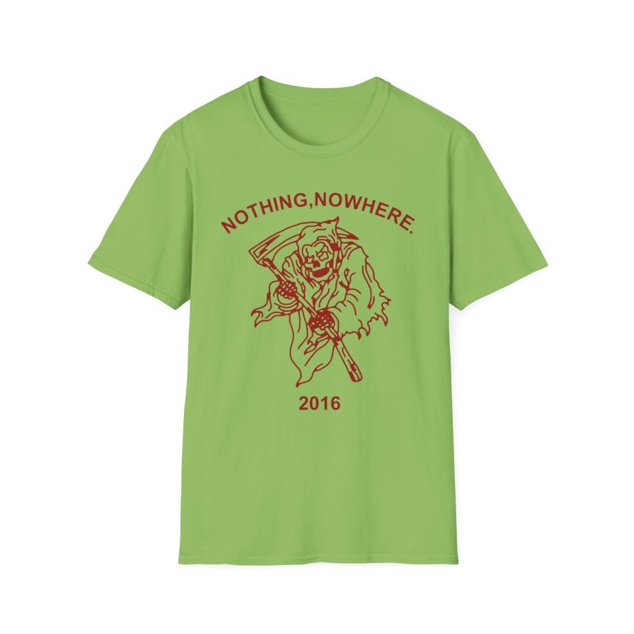 Nothing Nowhere Red Reaper unisex softstyle t-shirt