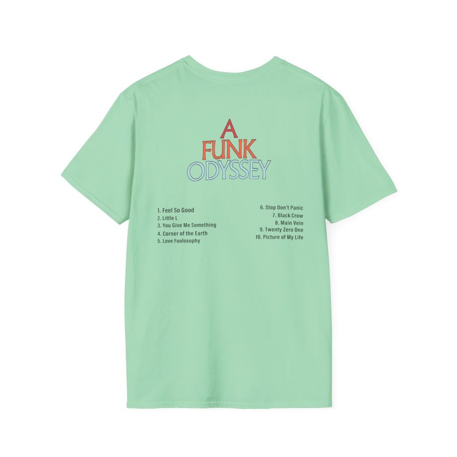 J Funk Odyssey Tracklist Unisex Softstyle T-Shirt