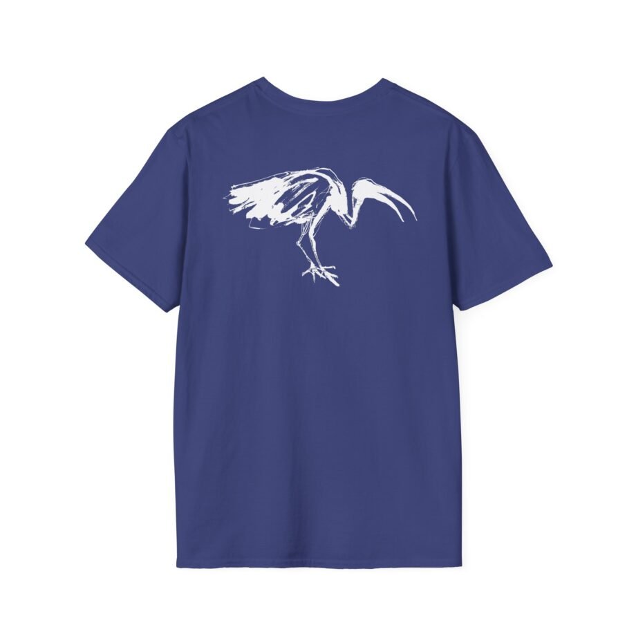 Dmas The Glow Mono Ibis Unisex Softstyle T-Shirt