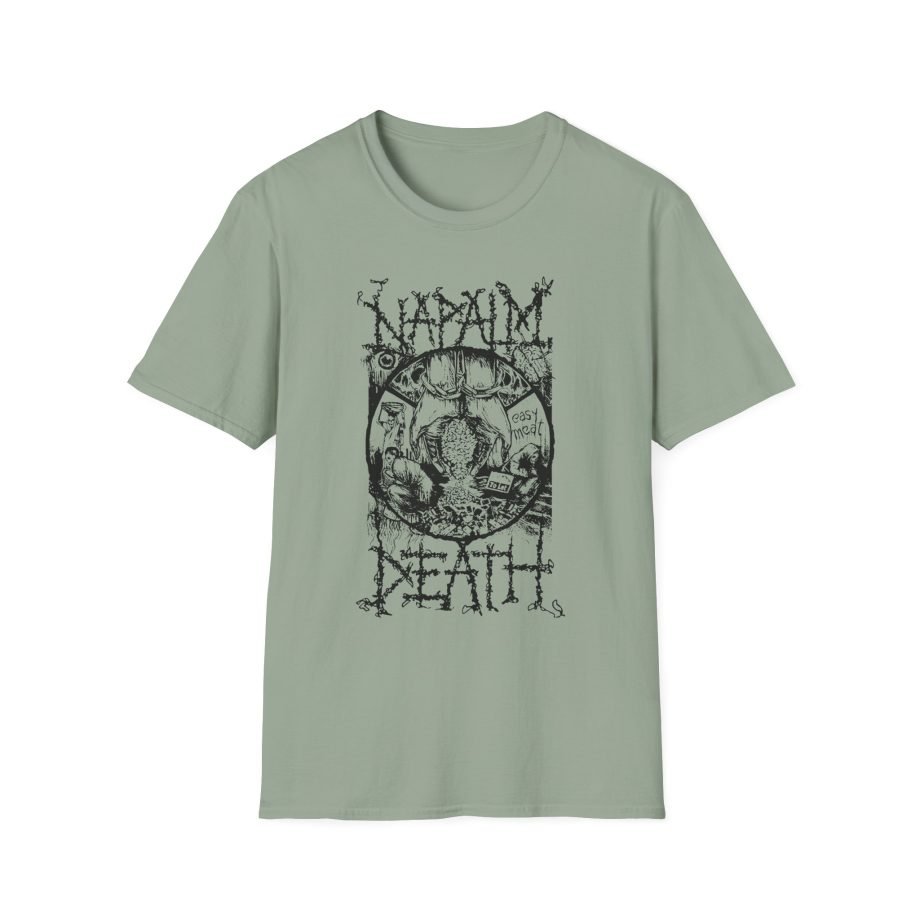 Napalm Death Poverty Unisex Softstyle T-Shirt