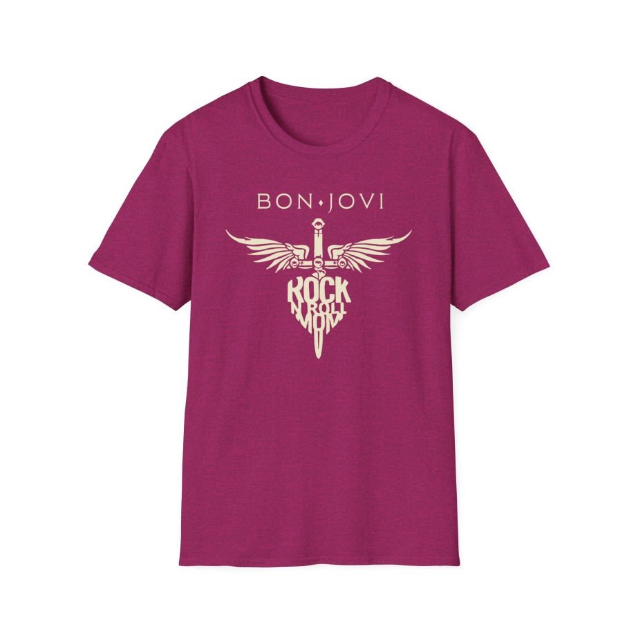 Bon Jovi Rock N' Roll Mom Unisex Softstyle T-Shirt