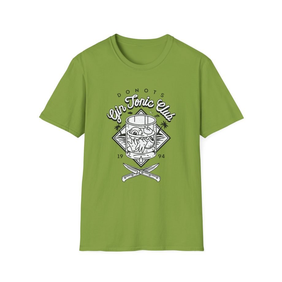 Donots Gin Tonic Club Unisex Softstyle T-Shirt