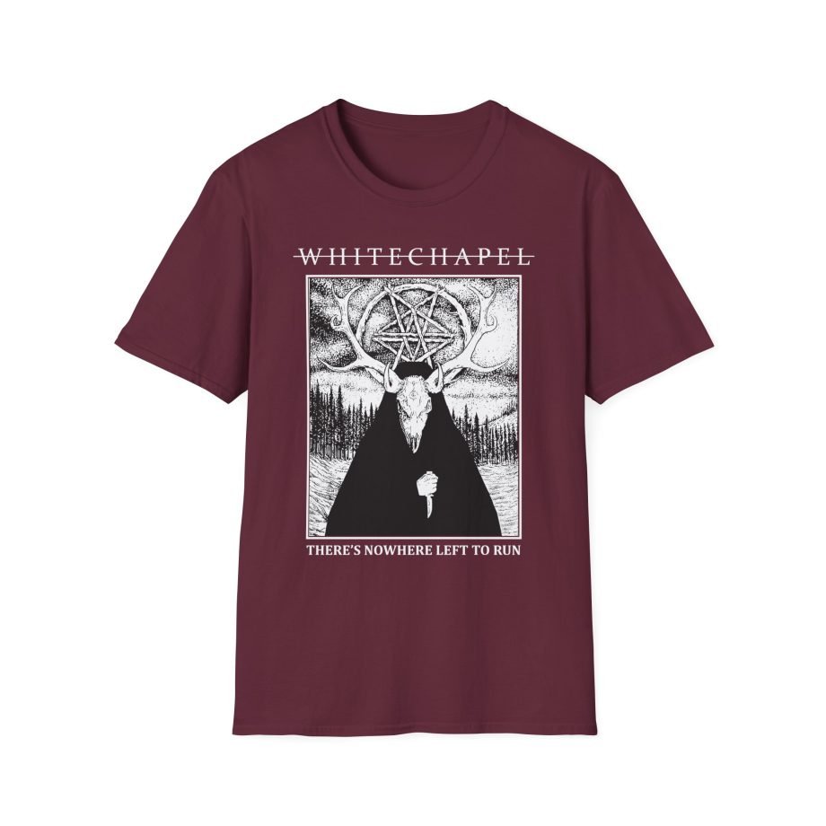 Whitechapel Deer Demon Oil Unisex Softstyle T-Shirt