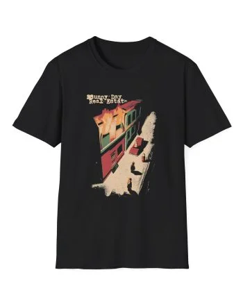 Sunny Day Real Estate Burning Building Unisex Softstyle T-Shirt