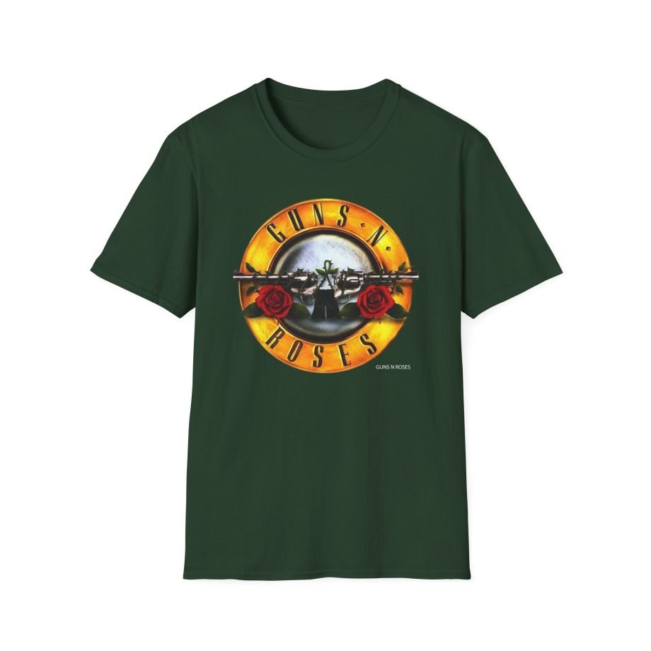 Quarterjade 1988 Guns N Roses Appetite for Destruction Australian Tour Unisex Softstyle T-Shirt