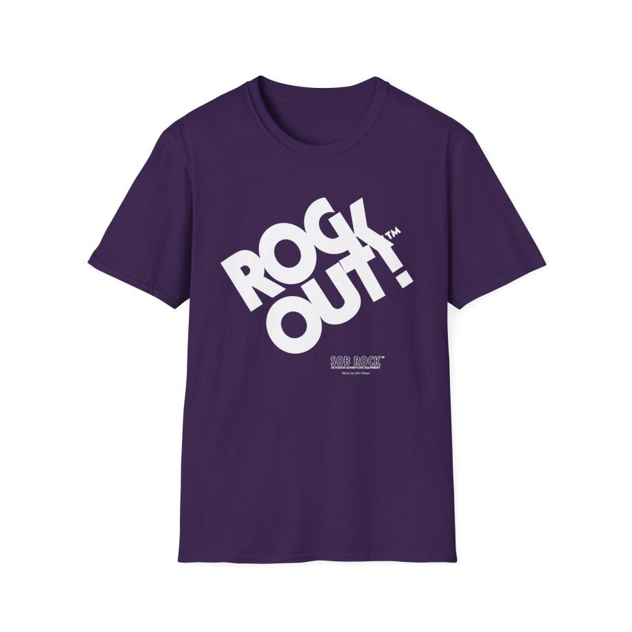 John Mayer Rock Out Unisex Softstyle T-Shirt