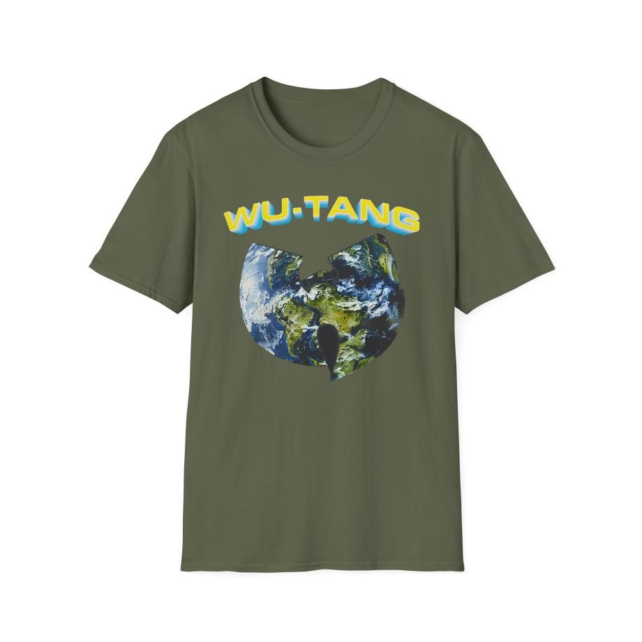 Wu Tang Clan Globe Unisex Softstyle T-Shirt