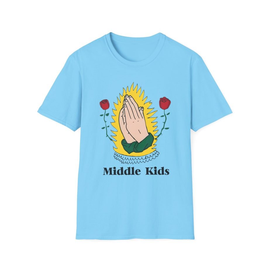 Middle Kids Praying Hands Unisex Softstyle T-Shirt