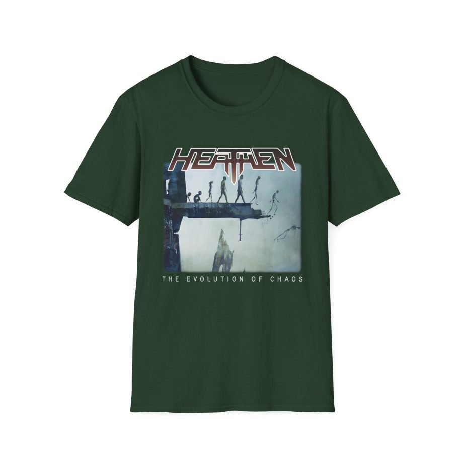 Heathen The Evolution Of Chaos Unisex Softstyle T-Shirt