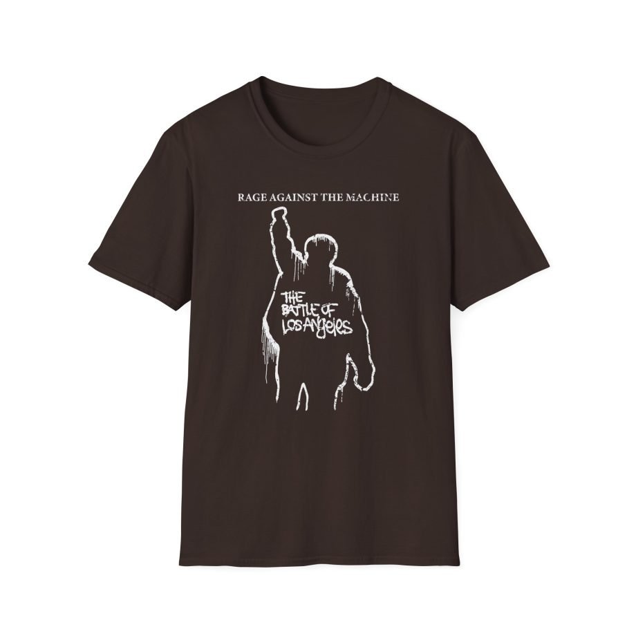 Rage Against the Machine Battle of La Unisex Softstyle T-Shirt