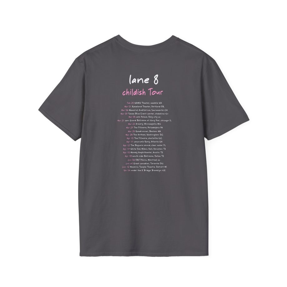 Lane 8 Childish Tour Unisex Softstyle T-Shirt