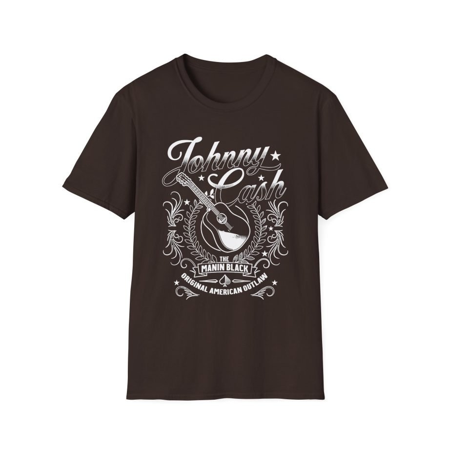 Johnny Cash Man in Black Guitar unisex t-shirt