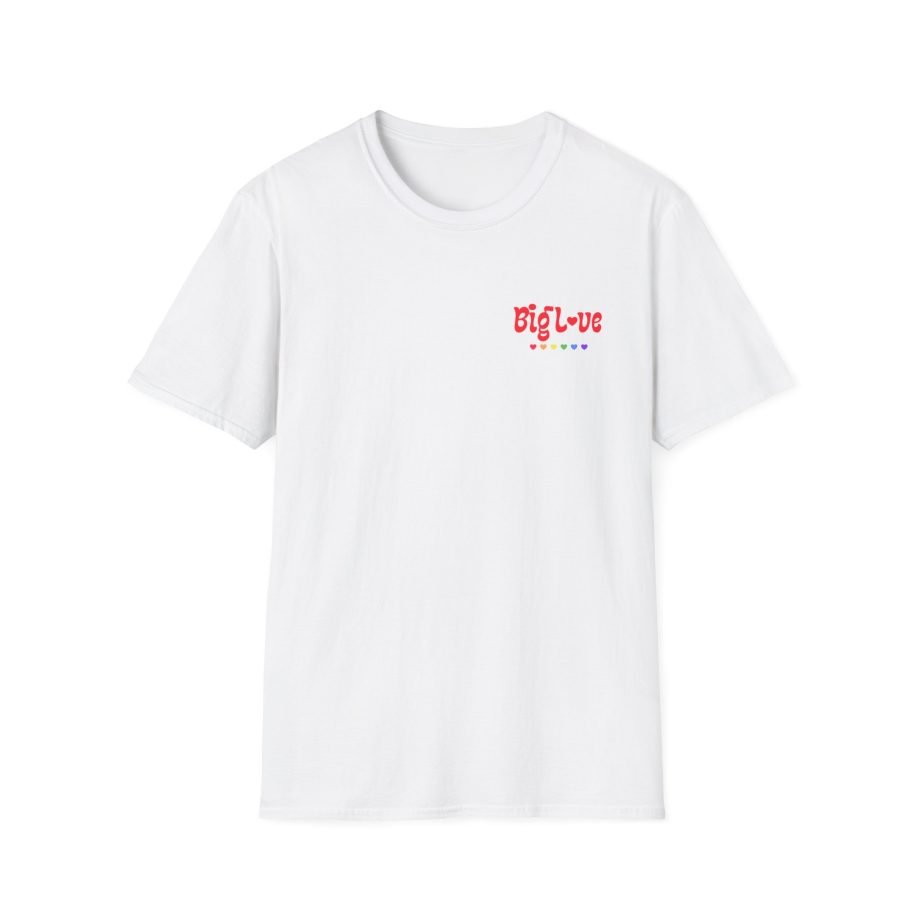 Erin Caldwell Pride BIG LOVE Unisex Softstyle T-Shirt