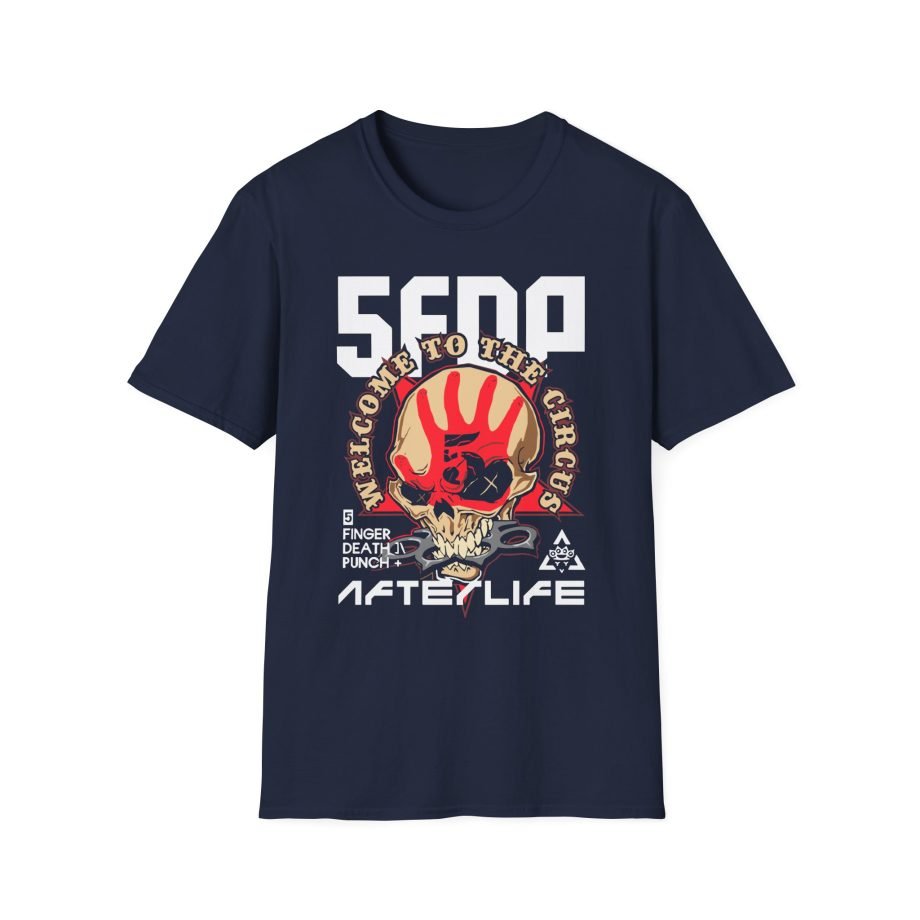 Five Finger Death Punch Welcome to the Circus Unisex Softstyle T-Shirt