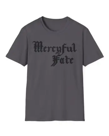 Mercyful Fate Black on Black Cross Unisex Softstyle T-Shirt