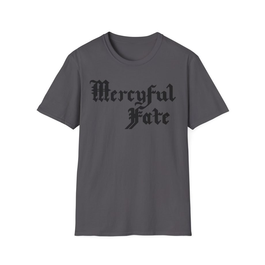 Mercyful Fate Black on Black Cross Unisex Softstyle T-Shirt