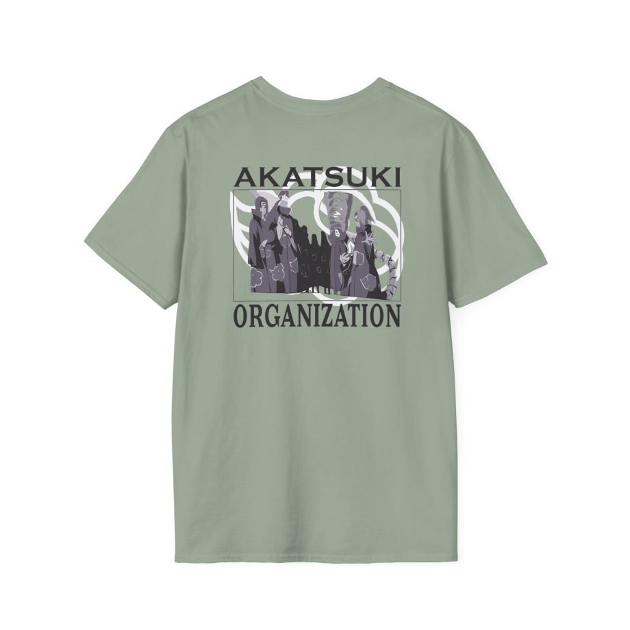 Naruto Akatsuki Organization Tonal Portrait Unisex Softstyle T-Shirt