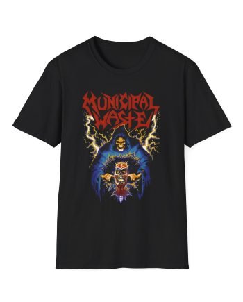 Municipal Waste Wet Willy Unisex Softstyle T-Shirt
