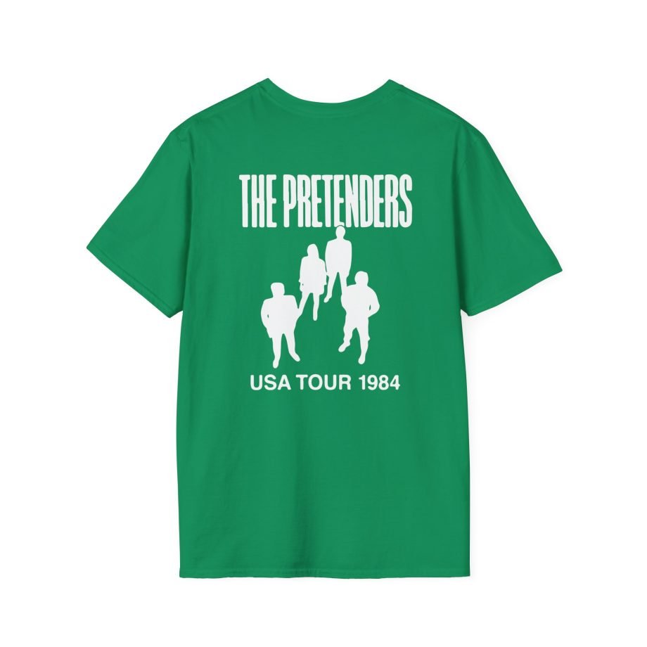 1984 the Pretenders Tour Unisex Softstyle T-Shirt