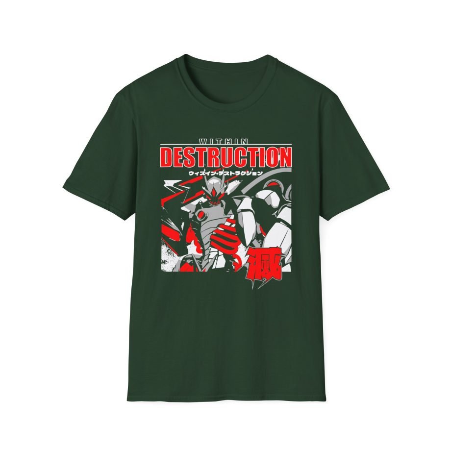 Within Destruction Animetal Unisex Softstyle T-Shirt