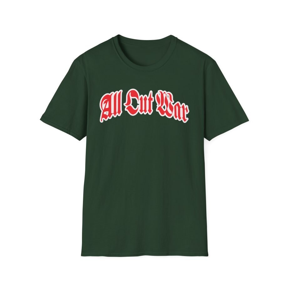 All Out War Logo Unisex Softstyle T-Shirt