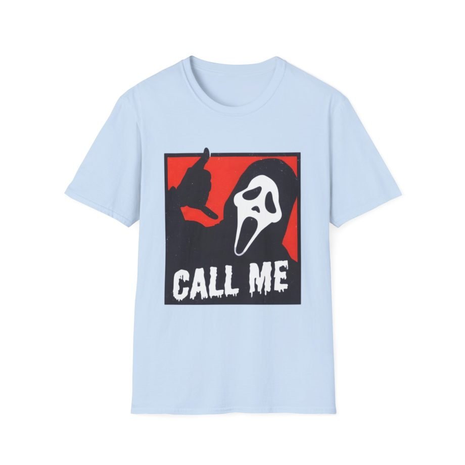 Ghostface CALL ME Unisex Softstyle T-Shirt