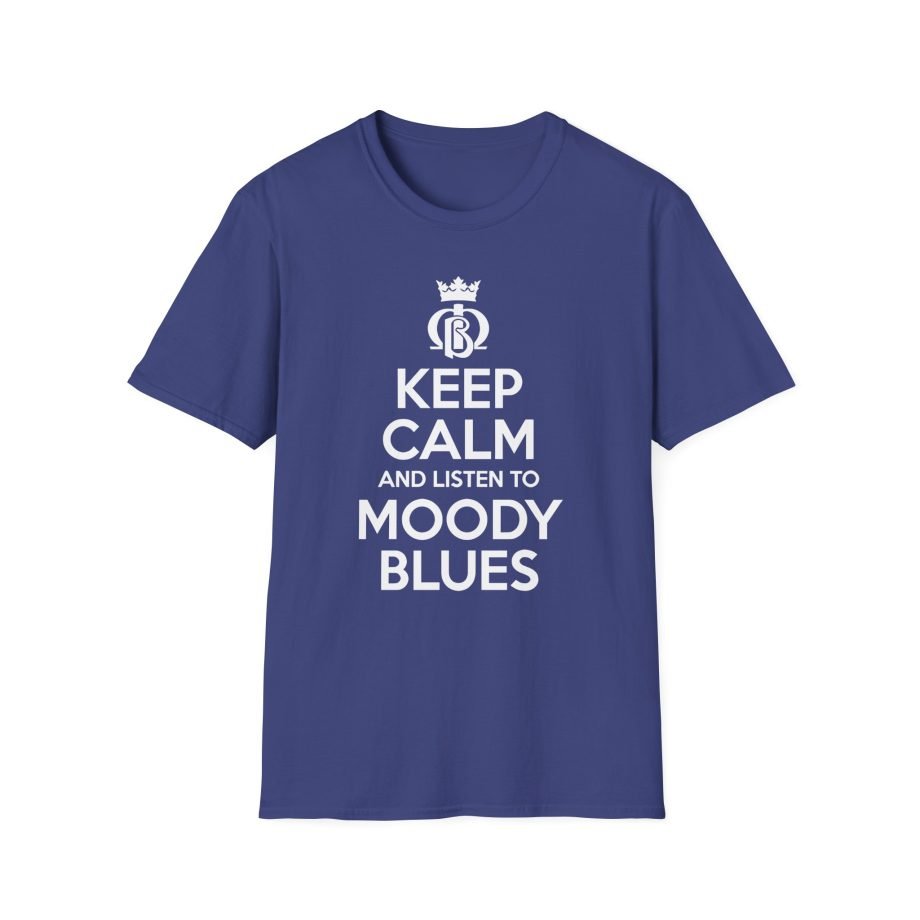 The Moody Blues Keep Calm and Listen Unisex Softstyle T-Shirt