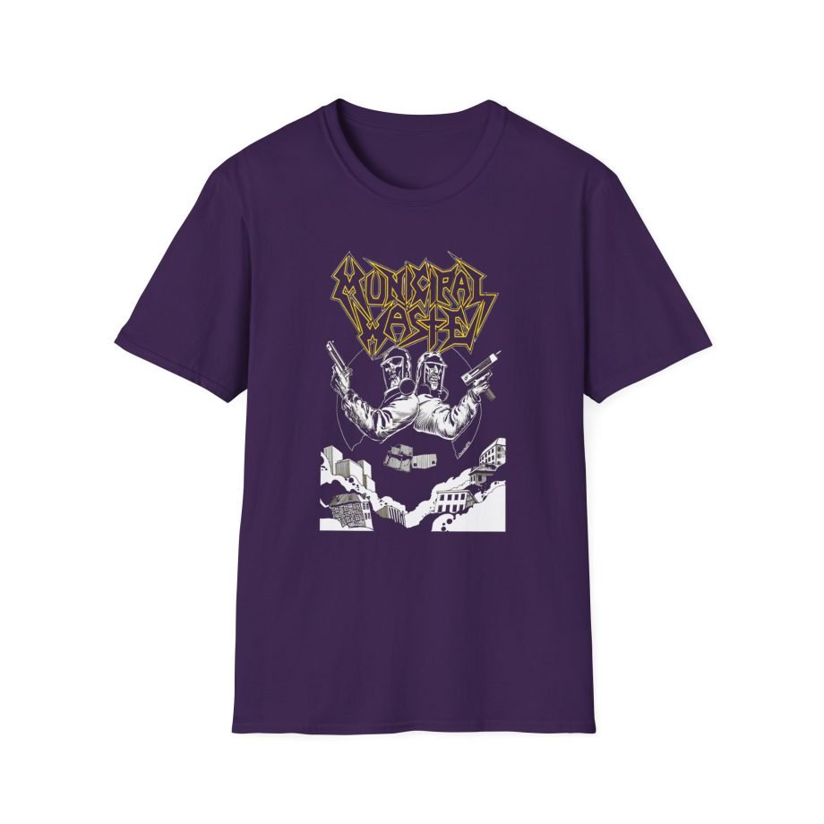 Municipal Waste Toxic Twins Unisex Softstyle T-Shirt