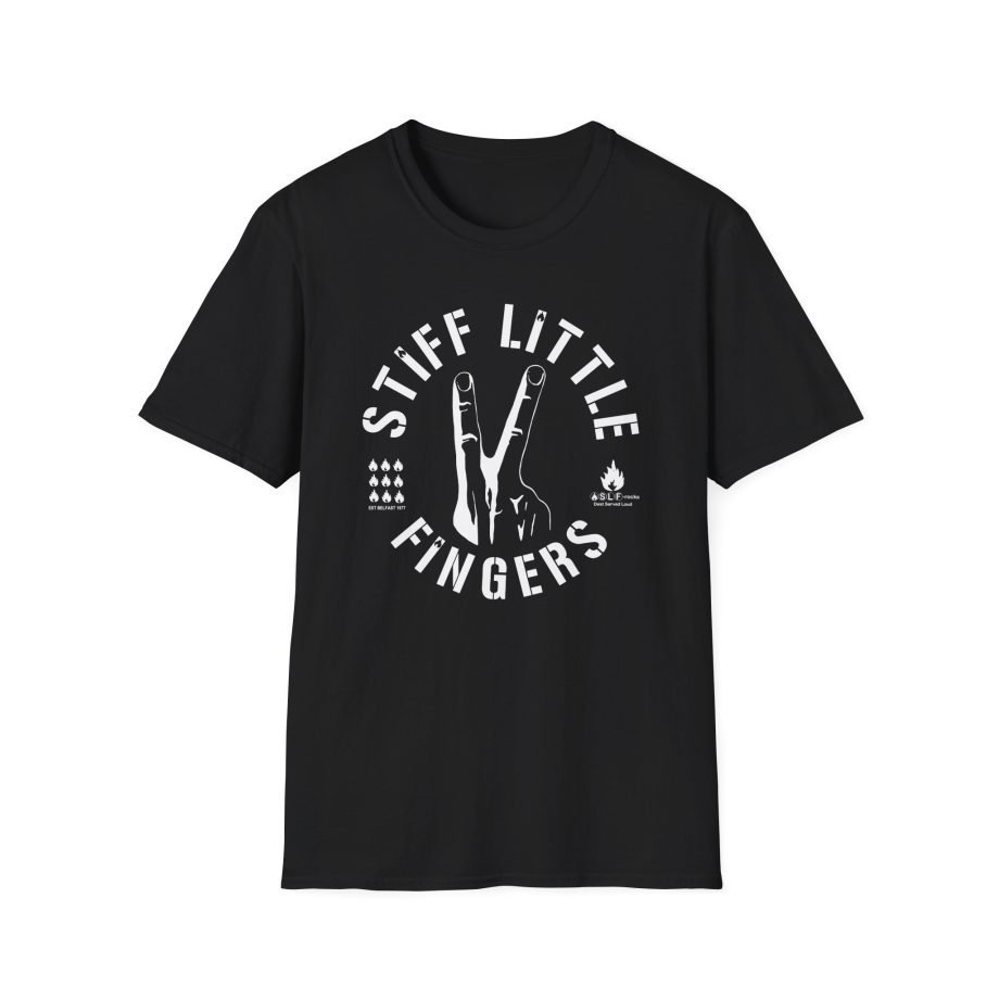 Stiff Little Fingers Unisex Softstyle T-Shirt