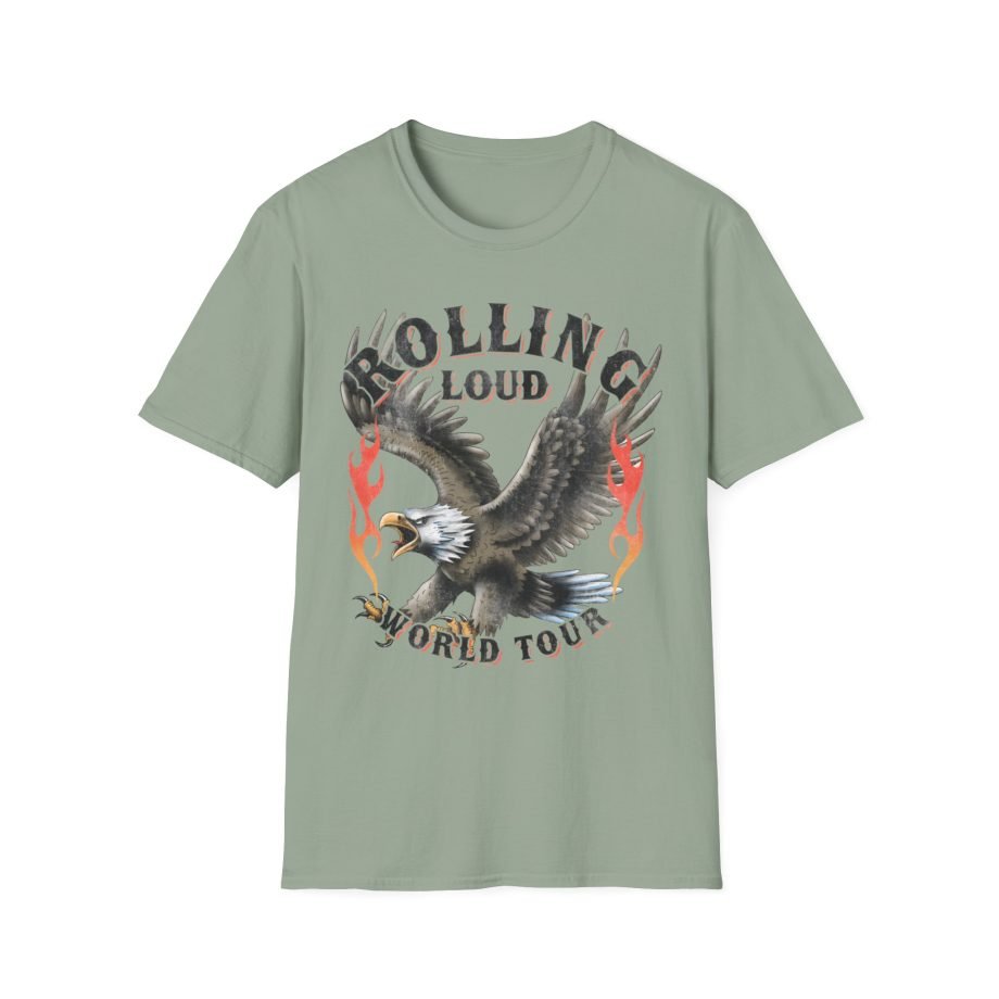 Rolling Loud Eagle Unisex Softstyle T-Shirt