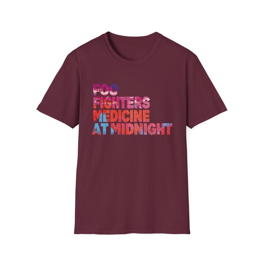 Foo Fighters Stacked Album Unisex Softstyle T-Shirt