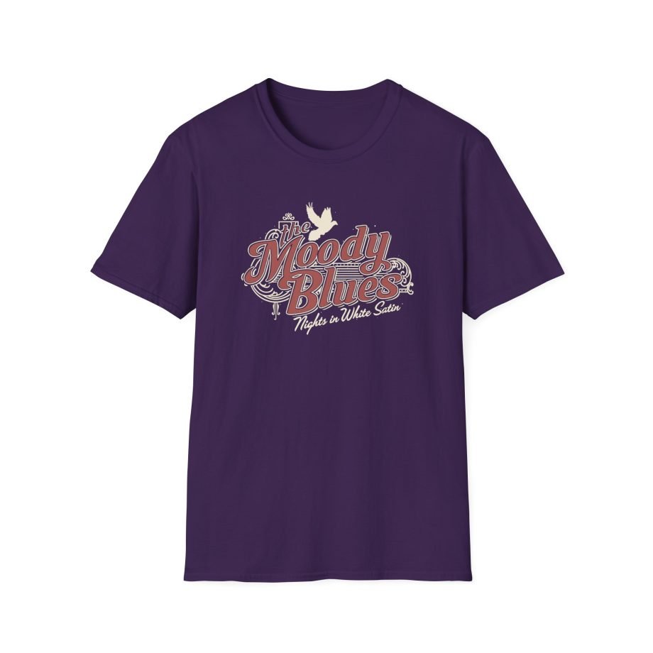 The Moody Blues Nights In White Satin Unisex Softstyle T-Shirt