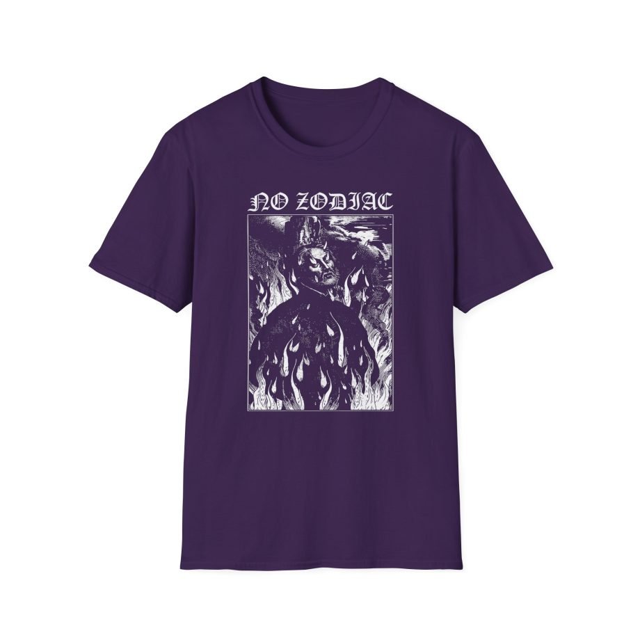 No Zodiac Burning Alive Unisex Softstyle T-Shirt