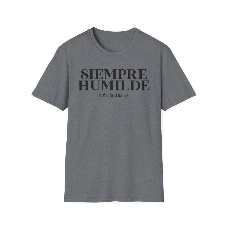 Benjy Chavez Siempre Humilde Unisex Softstyle T-Shirt