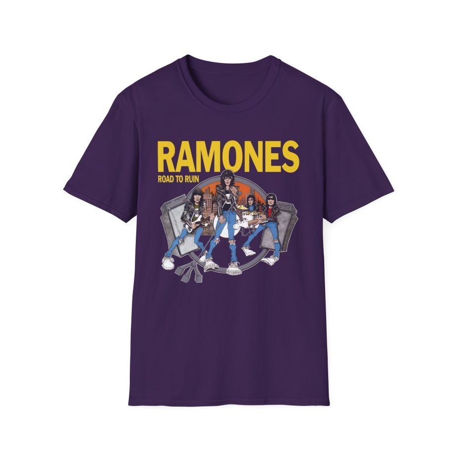 Ramones Ramones I Wanna Be Sedated Unisex Softstyle T-Shirt