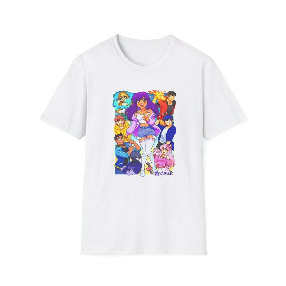 Aphmau & Friends Unisex Softstyle T-Shirt