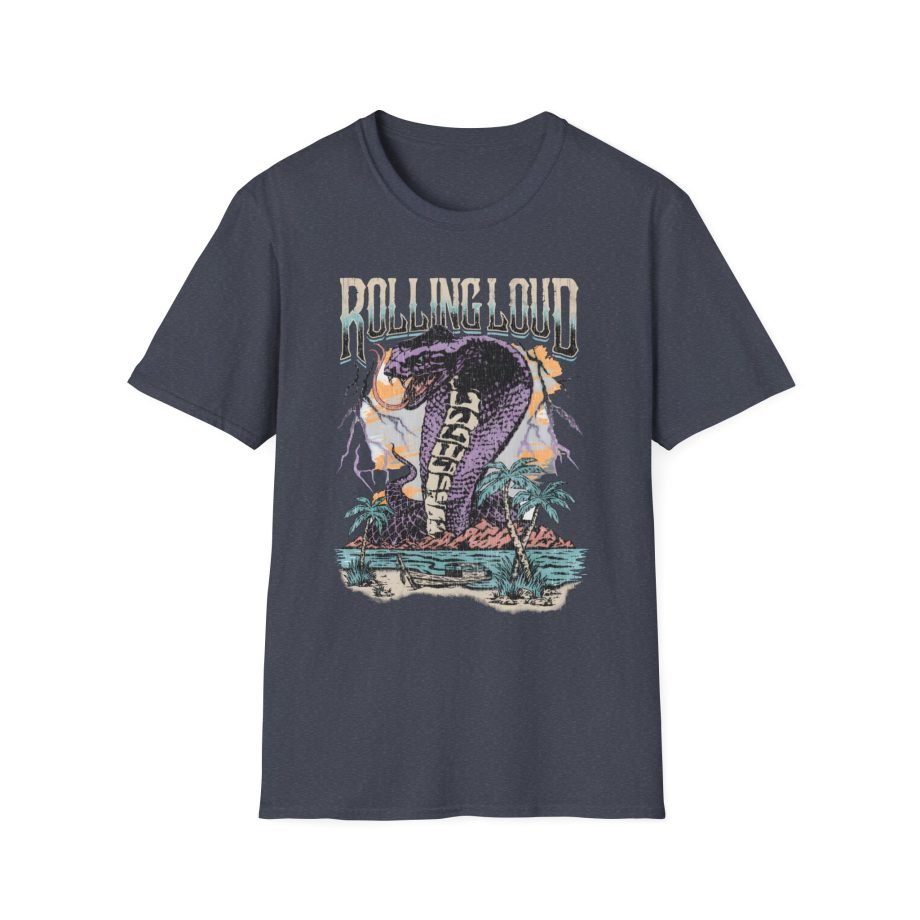 Rolling Loud Strike First Unisex Softstyle T-Shirt