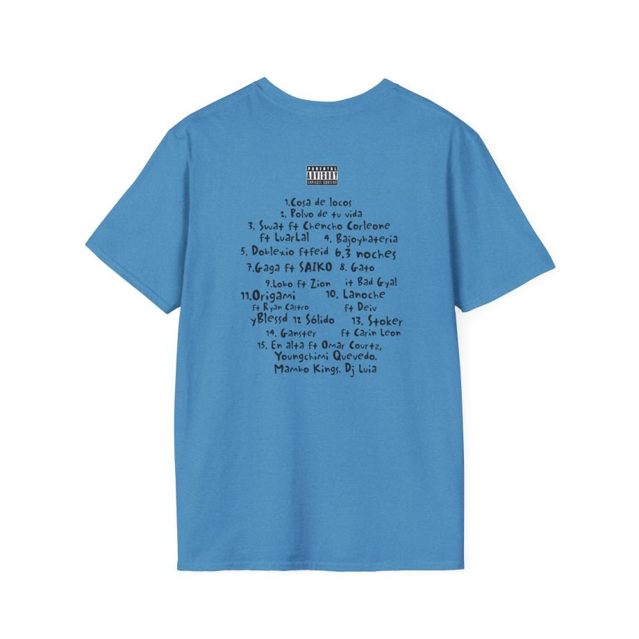 J Balvin Rayo Silver Car Unisex Softstyle T-Shirt