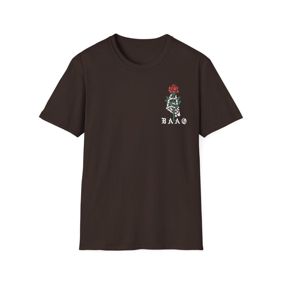 Being as an Ocean Skeleton Rose Unisex Softstyle T-Shirt