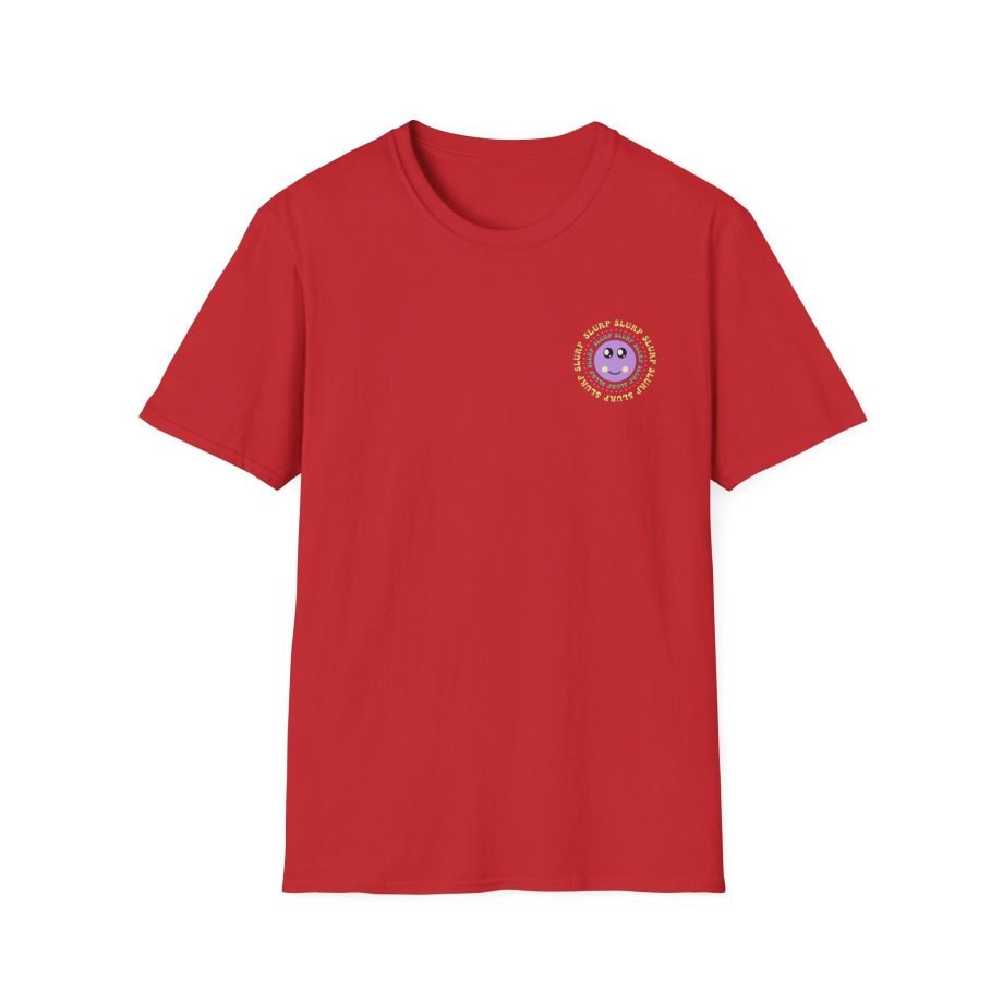 Derkslurp Smiley Face Unisex Softstyle T-Shirt