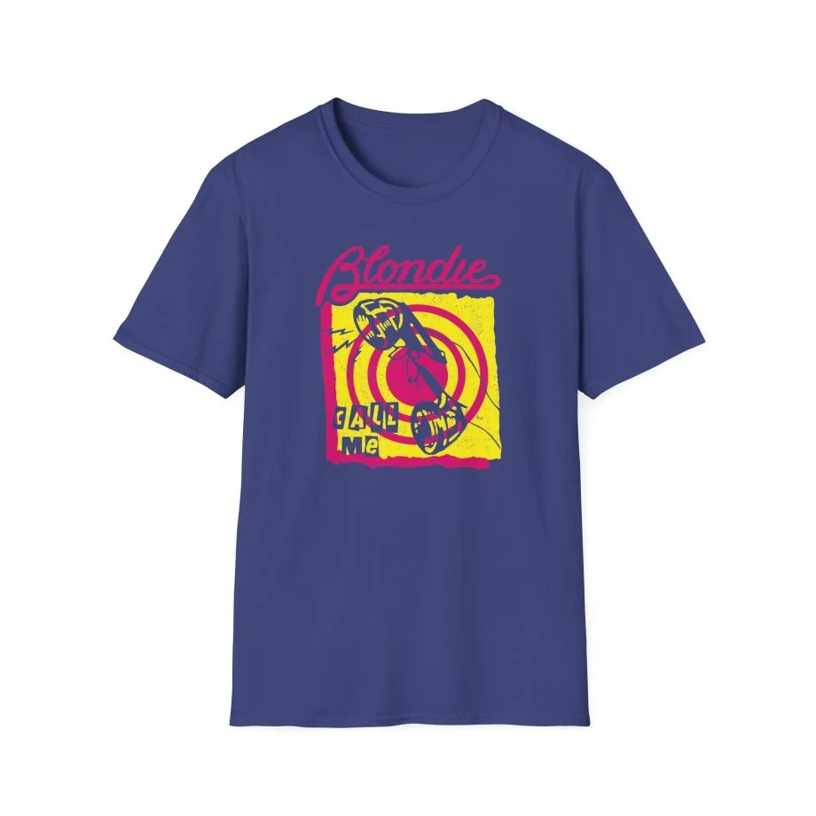 Blondie Call Me Unisex Softstyle T-Shirt