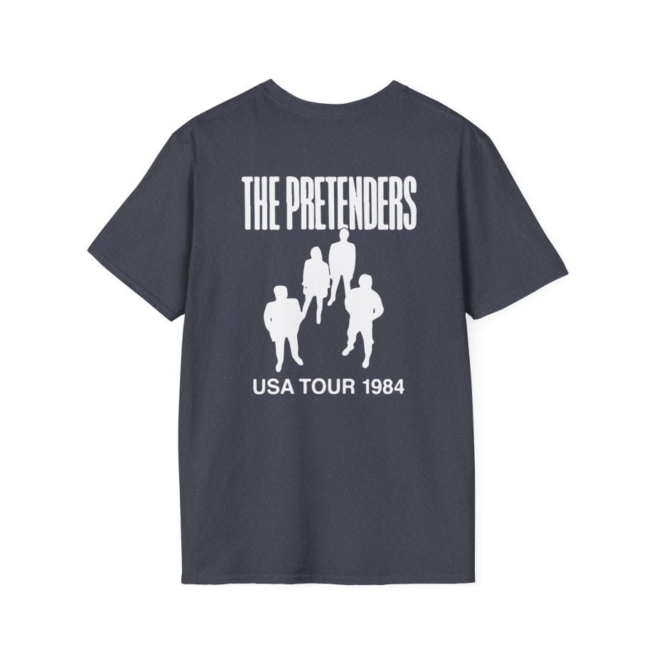 1984 the Pretenders Tour Unisex Softstyle T-Shirt