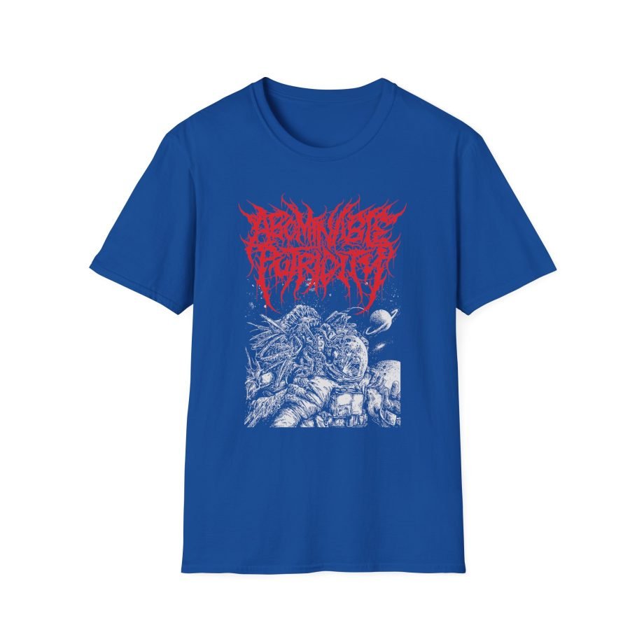 Abominable Putridity The Last Astronaut Red Logo Unisex Softstyle T-Shirt