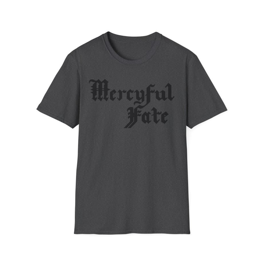 Mercyful Fate Black on Black Cross Unisex Softstyle T-Shirt