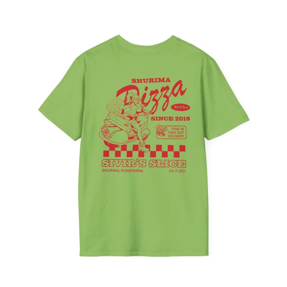 League Of Legends Pizza Delivery Sivir Unisex Softstyle T-Shirt