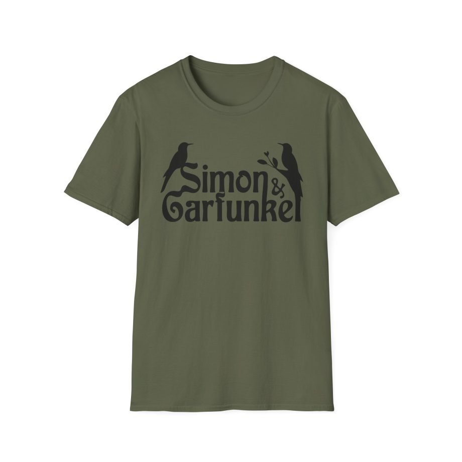 Simon and Garfunkel Birds Unisex Softstyle T-Shirt
